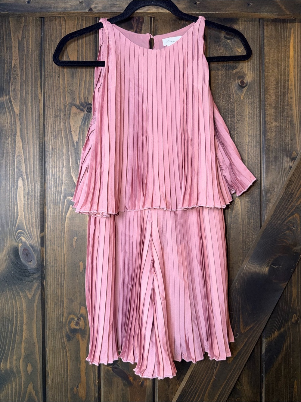 NWOT Lovers And Friends Nicki Pleated Romper Coquette Modern  Sz‎ S - Picture 4 of 9
